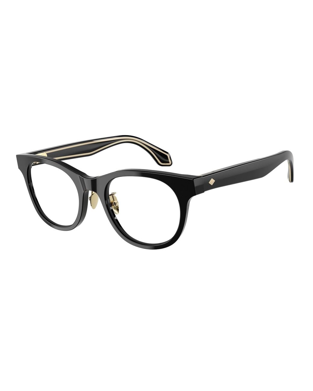 Giorgio Armani Black Ar7269 5001 Optical Frames Acetate Round Normal