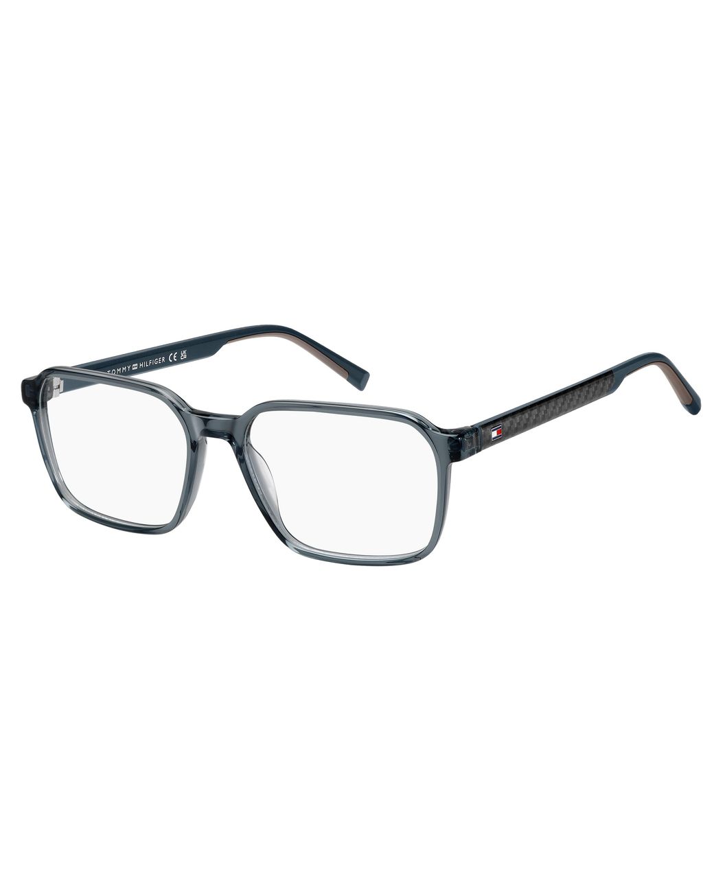 Tommy Hilfiger Black Th 2199 S9W Optical Frames Acetate Squared Normal for men