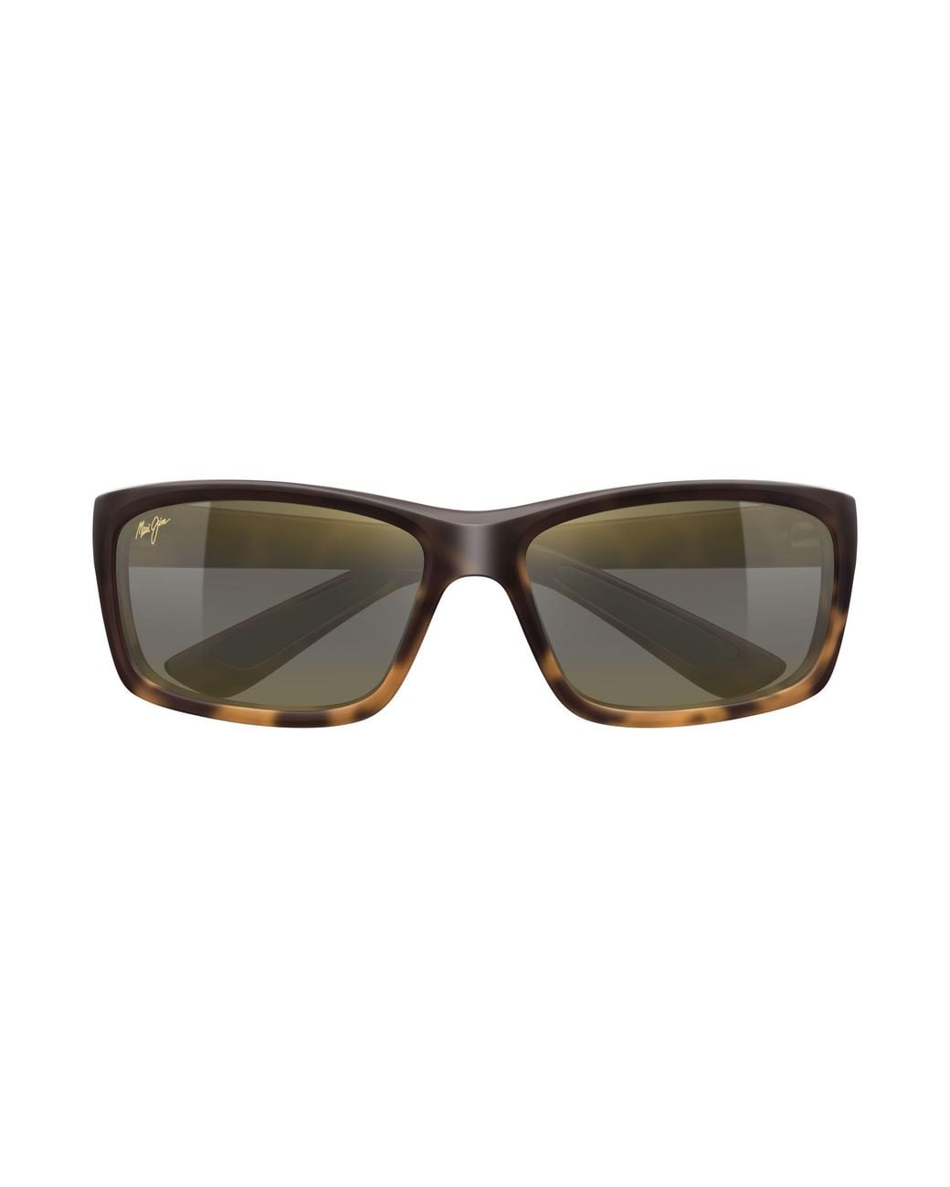 Maui Jim Black Mj0766S 003 Occhiali Da Sole Iniettato Bronzo Squadrata