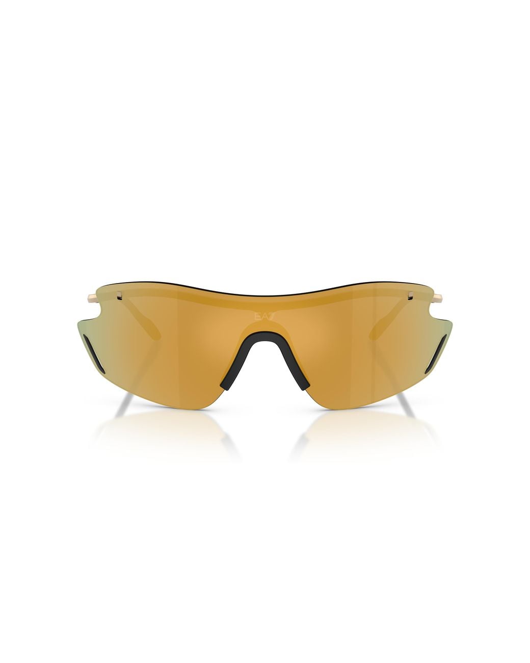 Moncler Black Q72001 30027P Sunglasses Metal Geometric Mirror for men