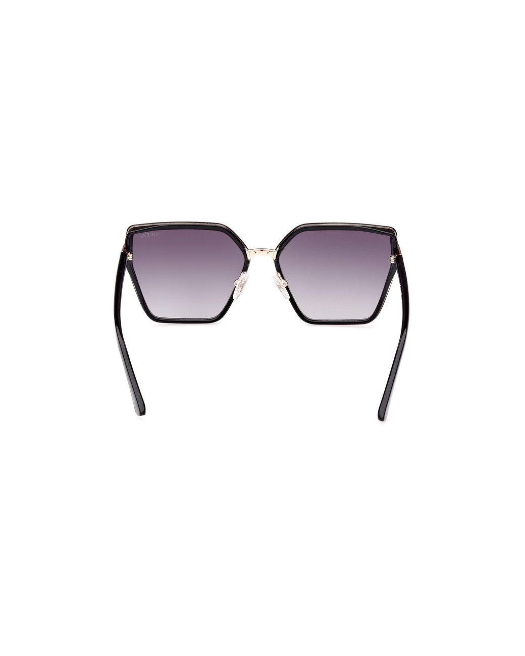 Guess Black Gu7871 01B Sunglasses Injected Butterfly Normal Shaded