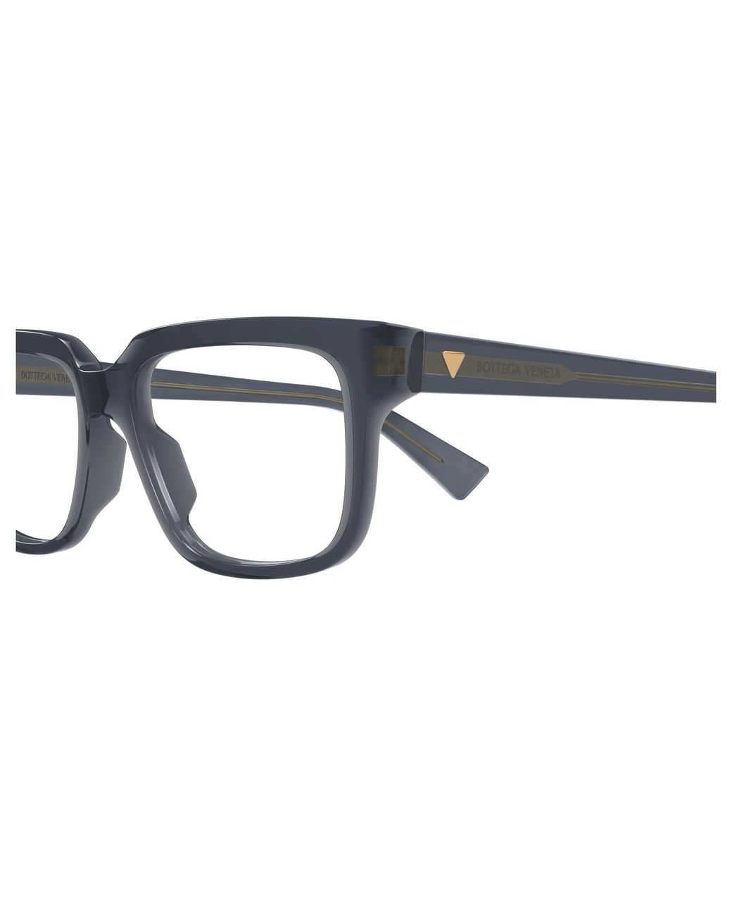 Bottega Veneta Black Bv1256O 011 Optical Frames Acetate Transparent Squared for men