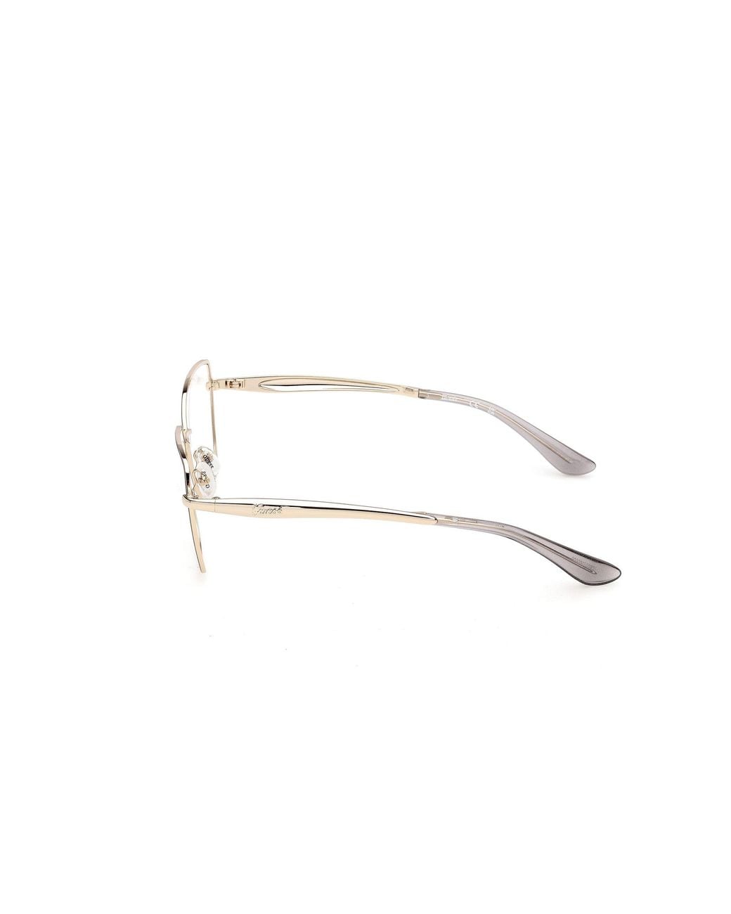 Guess Black Gu50384 28 Optical Frames Metal Squared Normal