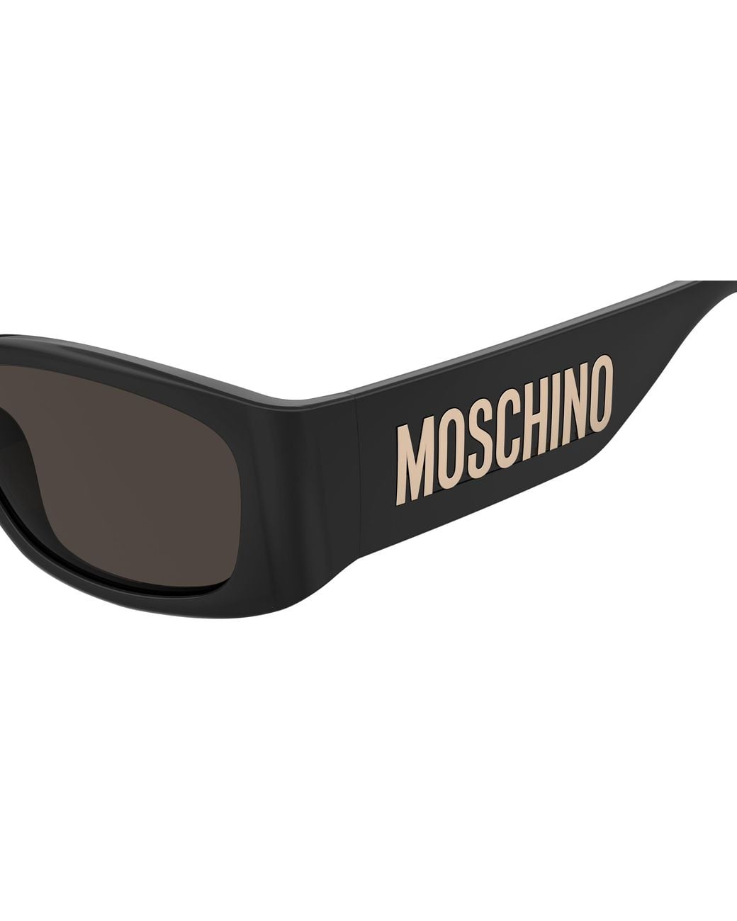 Moschino Black Mos145/S 807/Ir Sunglasses Injected Squared Normal