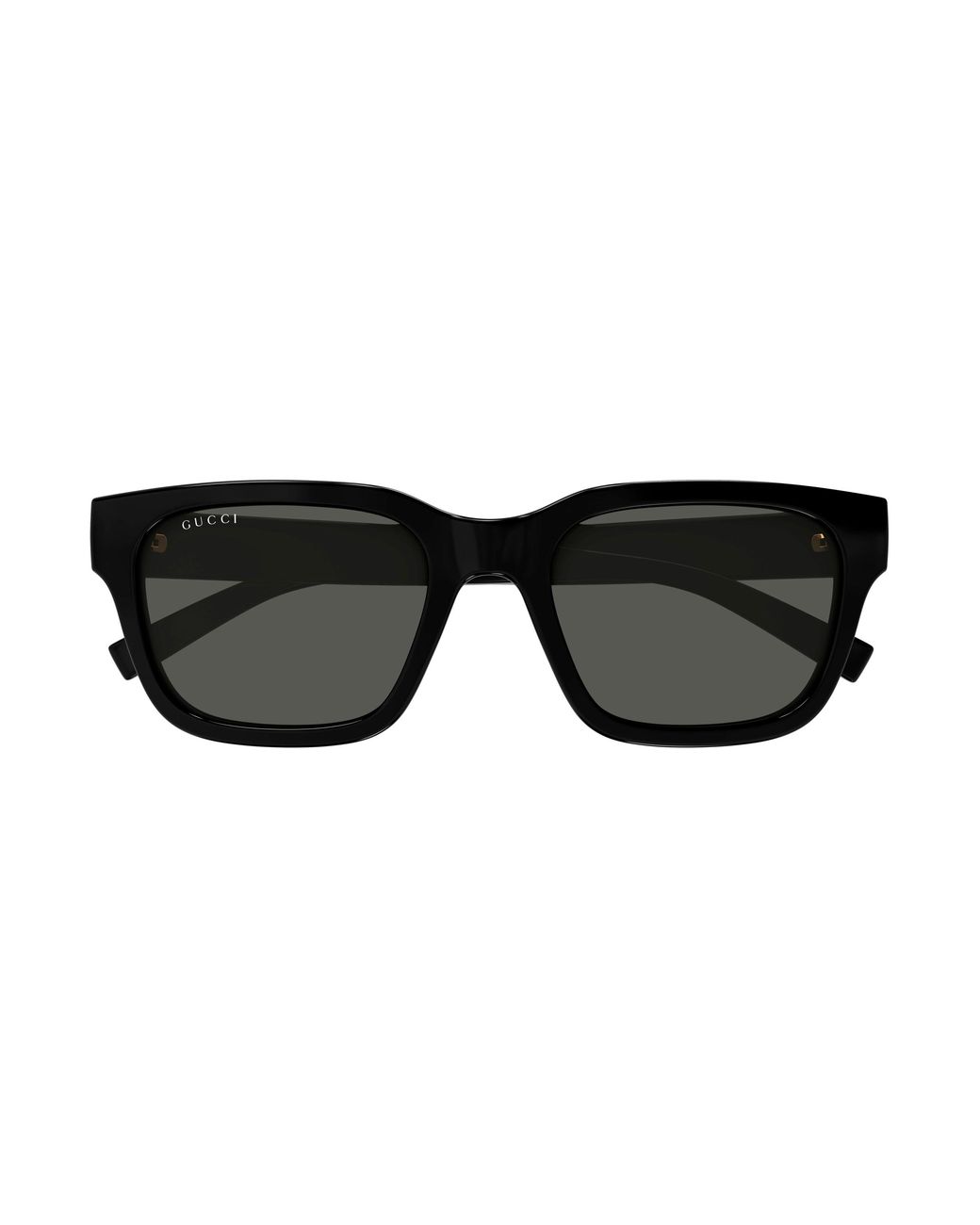 Gucci Black Gg1857Sk 001 Sunglasses Injected Squared for men