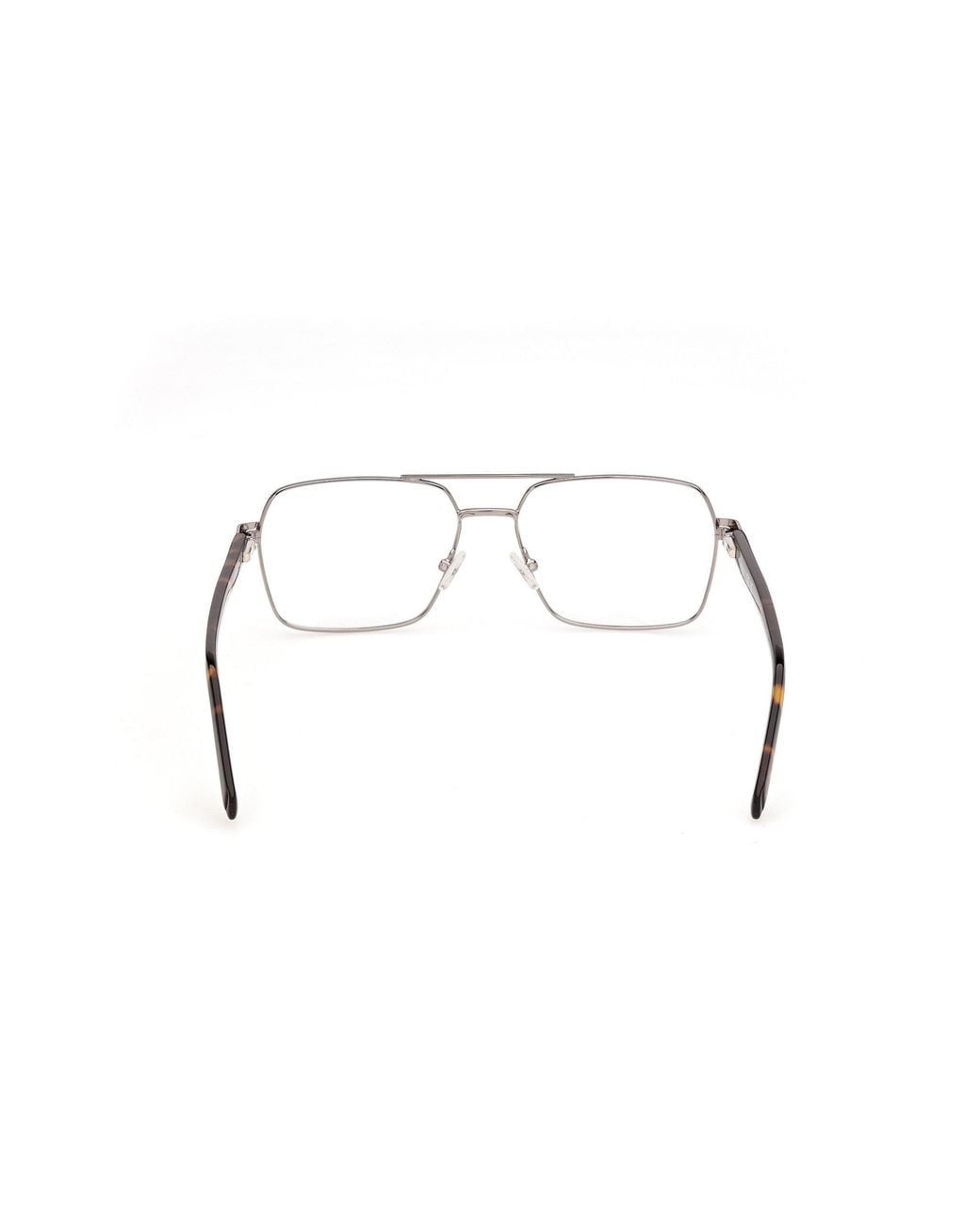 Guess Black Gu50449 8 Optical Frames Metal Squared Normal for men