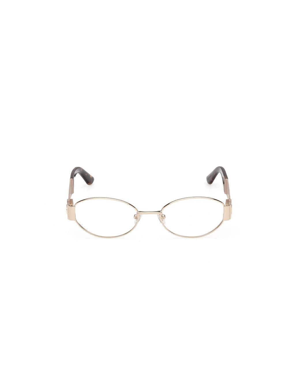 Guess Black Gu50314 032 Optical Frames Metal Round Normal