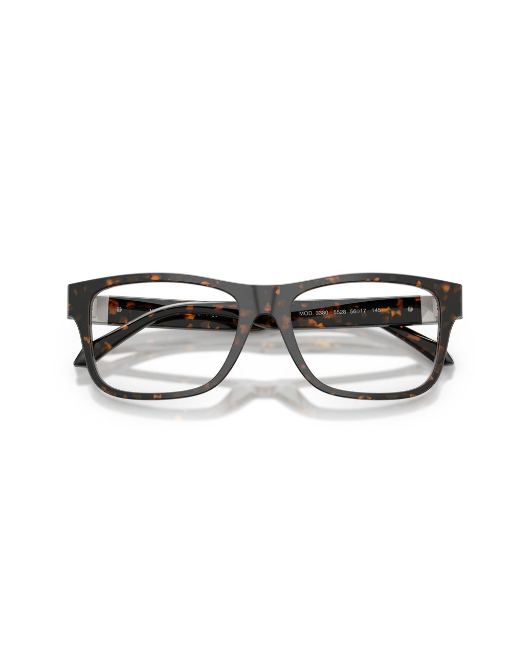 Versace Black Ve3380 5528 Optical Frames Acetate Squared Normal for men