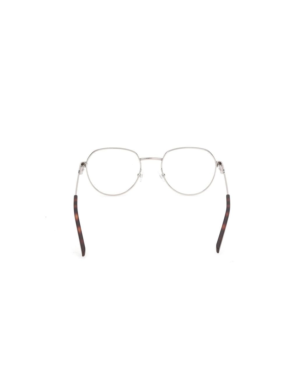 Timberland Black Tb50121 10 Optical Frames Metal Round Normal for men