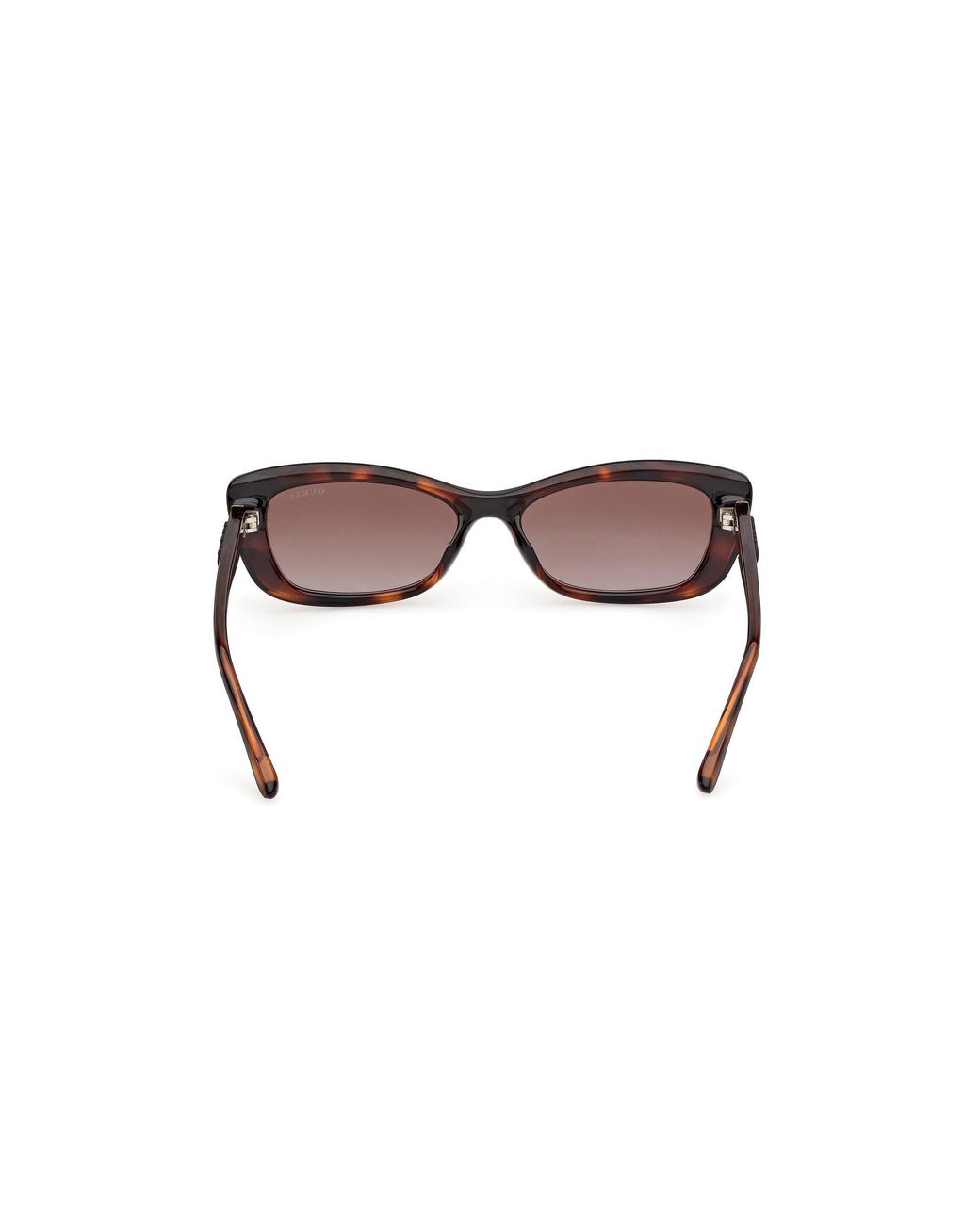 Guess Black Gu00156-H 52F Sunglasses Injected Marrone Squared Normal Sfumato