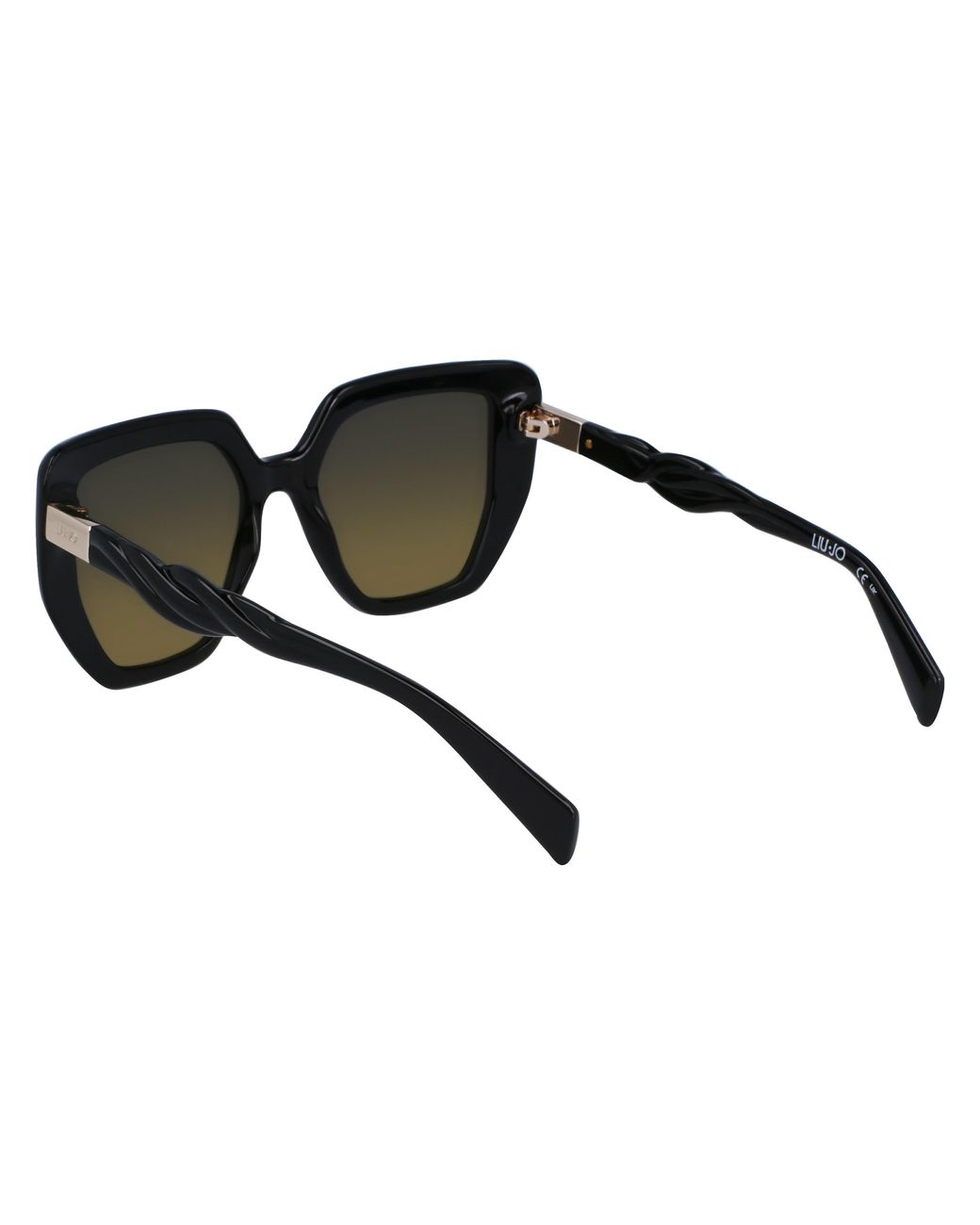 Liu Jo Black Lj788S 001 Sunglasses Bio-Inject Squared Normal Shaded