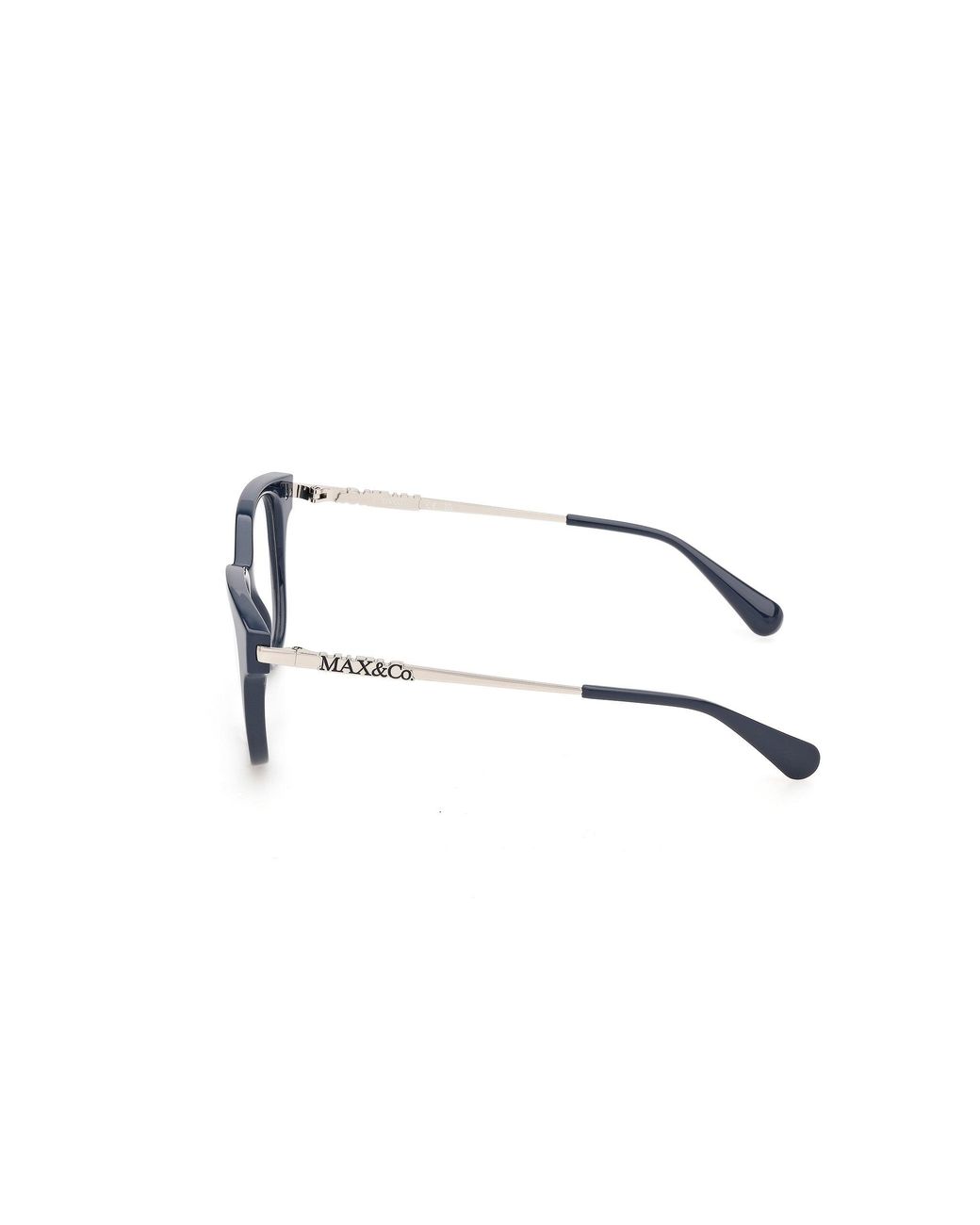 MAX&Co. Black Mo5235 90 Optical Frames Injected Round Normal