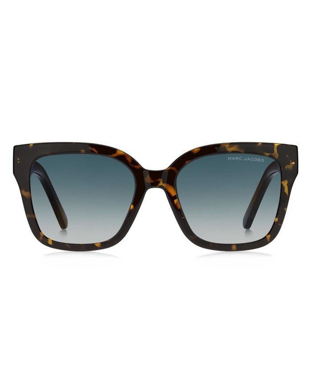 Marc Jacobs Black Marc 658/S 086/08 Sunglasses Plastic Squared Shaded