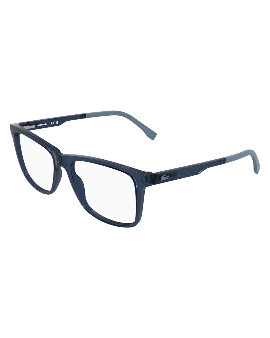 Lacoste Black L4013 001 Optical Frames Bio-Injected Squared Normal for men