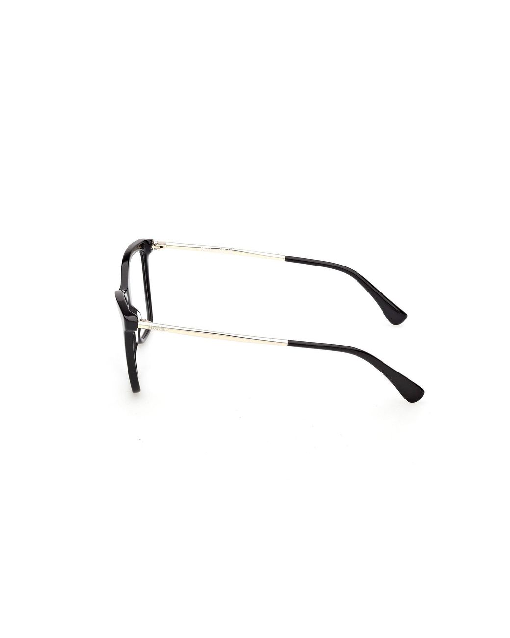 Max Mara Black Mm5235 052 Optical Frames Acetate Round Normal