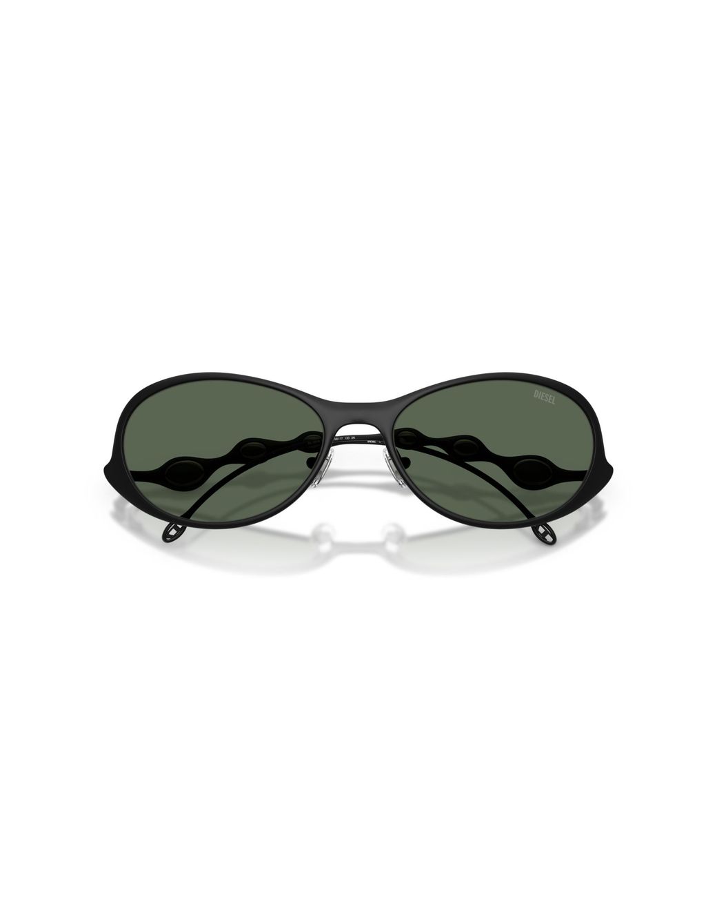 DIESEL Black Dl1014 101371 Sunglasses Metal Round Normal