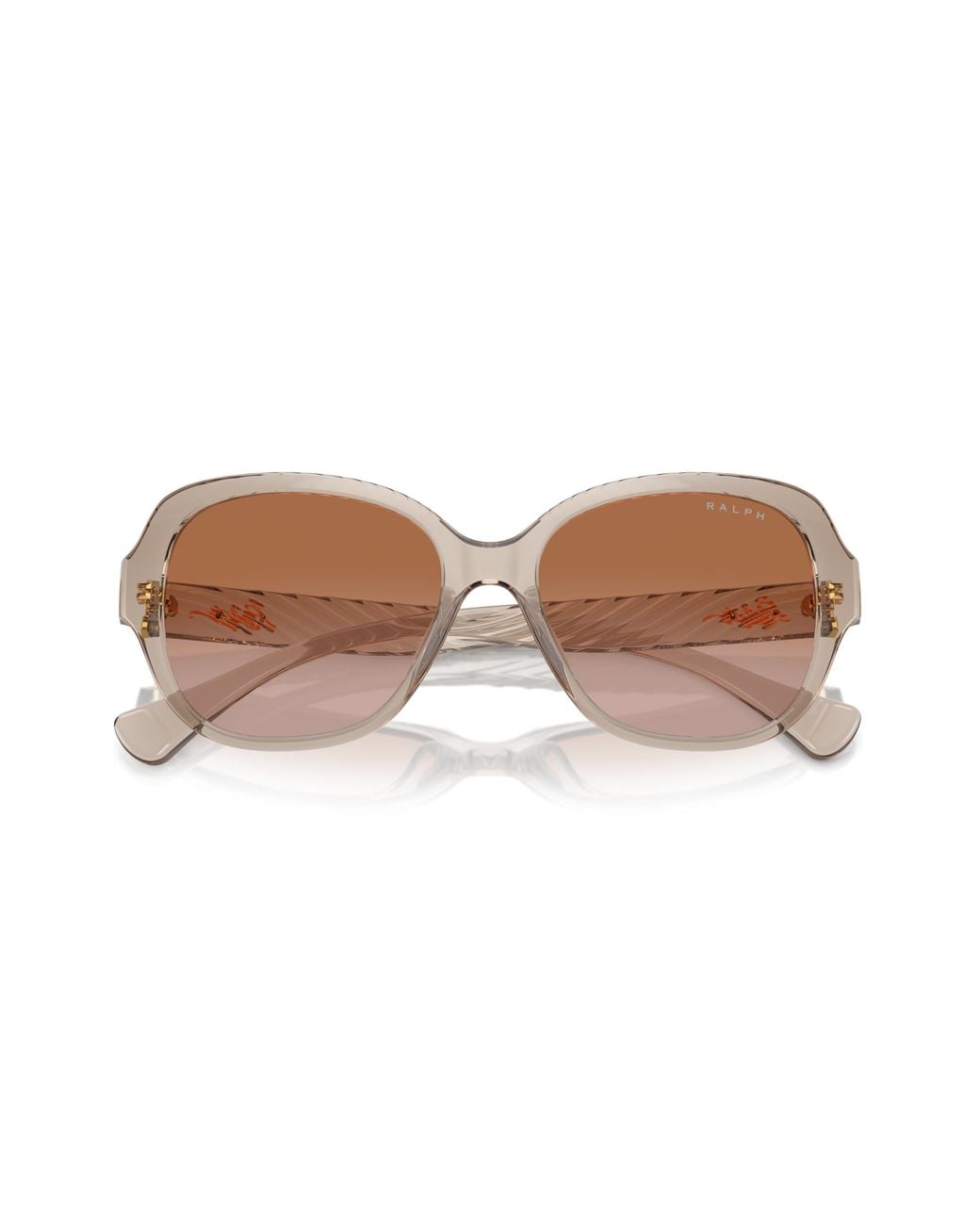Ralph Lauren Black Ra5316U 580213 Sunglasses Injected Round Normal Shaded