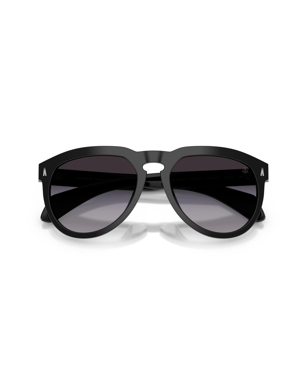Moncler Black Me6020U Isopleth 30018G Sunglasses Acetate Pilot Normal Nuanced