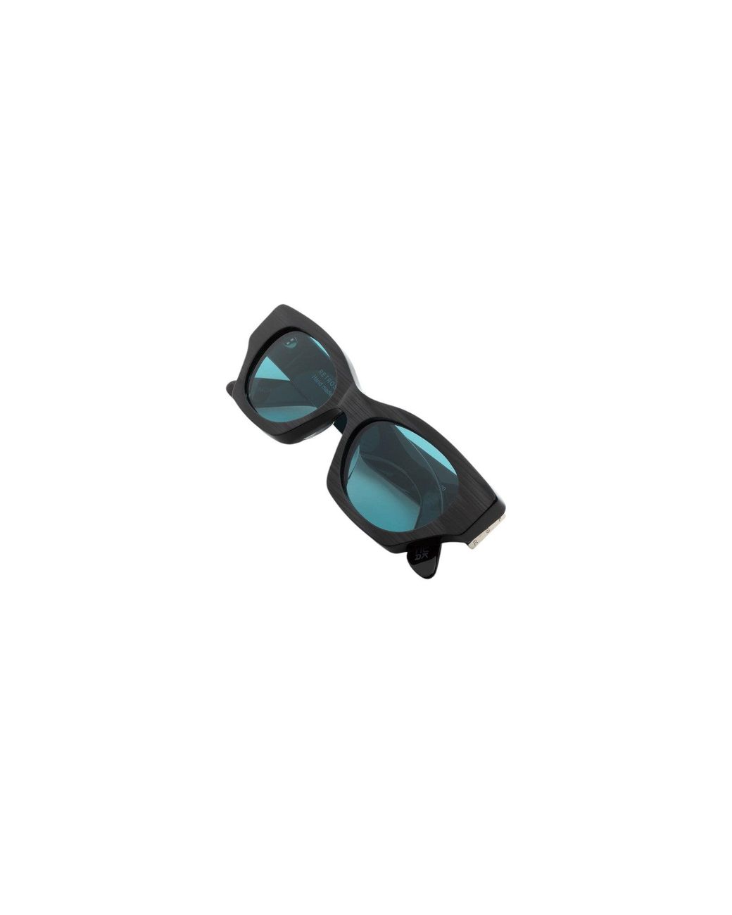 Retrosuperfuture Black 8Fh Tono Fiammato Sunglasses Acetate Cat Eye Normal