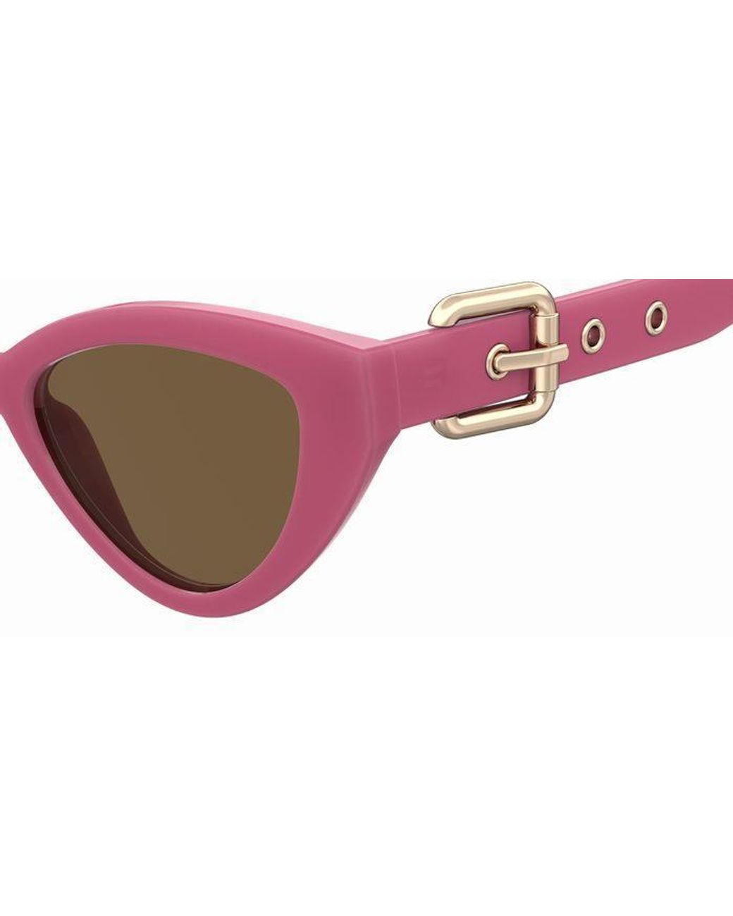 Moschino Black Mos142/S Mu1/70 Sunglasses Injected Cat Eye Normal