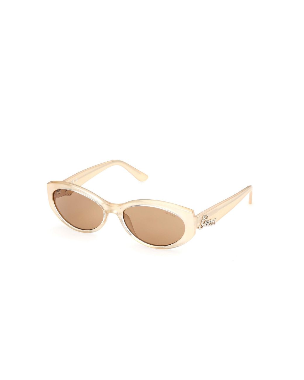 Guess Black Gu00307 41E Sunglasses Injected Round Normal
