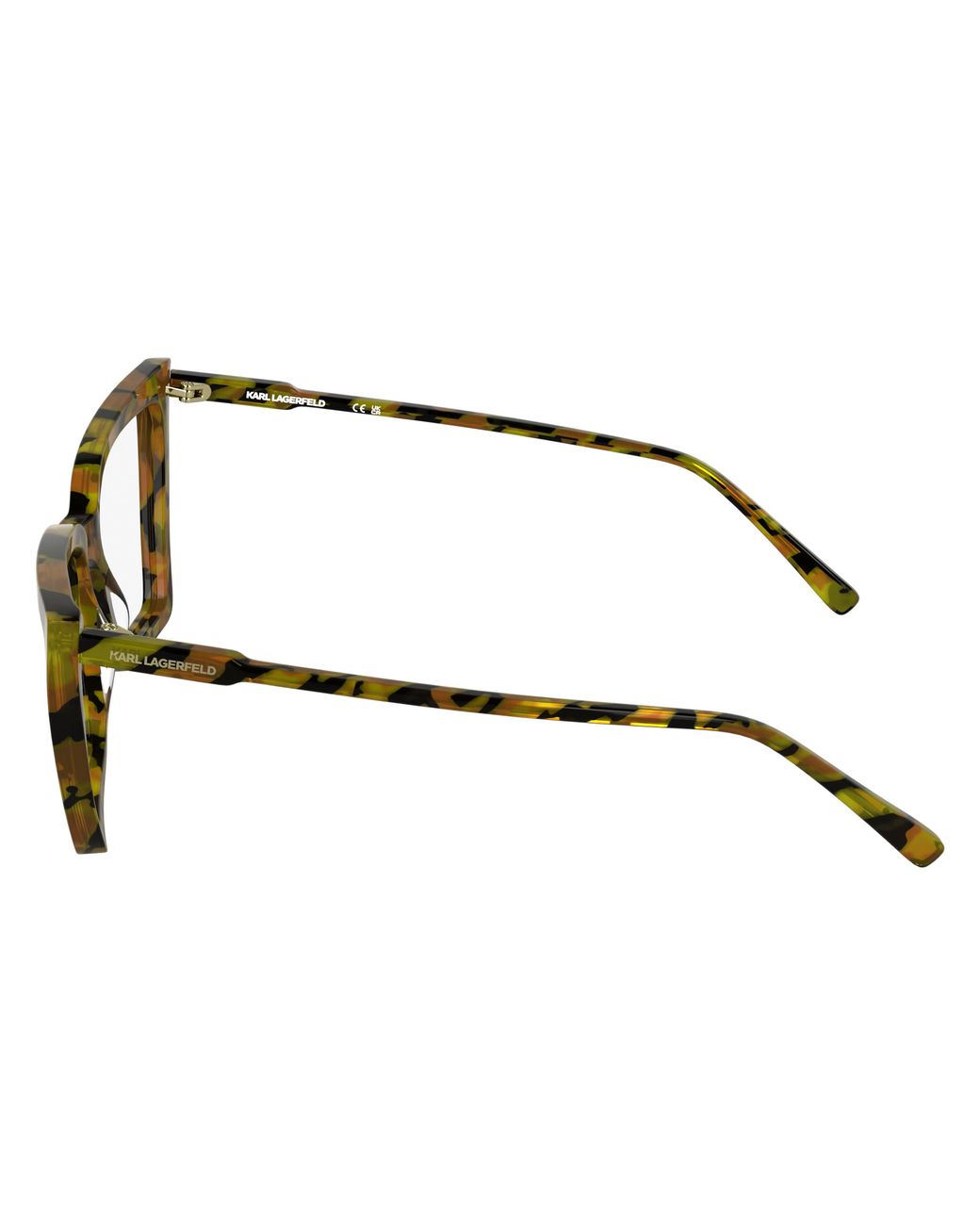 Karl Lagerfeld Black Kl6216 212 Optical Frames Acetate Squared Normal