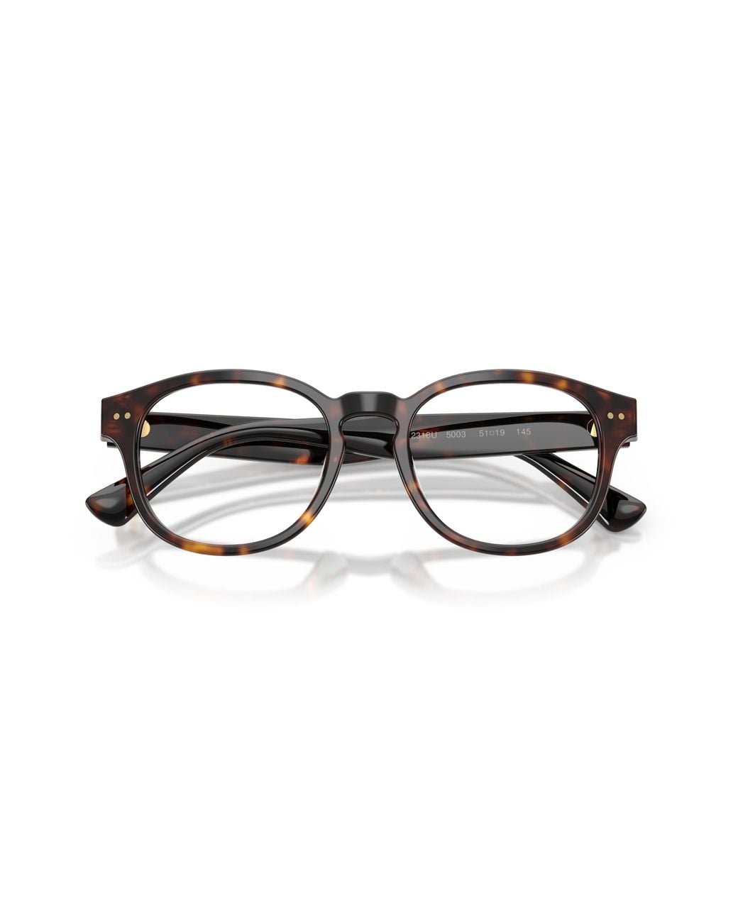 Polo Ralph Lauren Black Ph2318U 5003 Optical Frames Acetate Transparent Pantos Normal for men