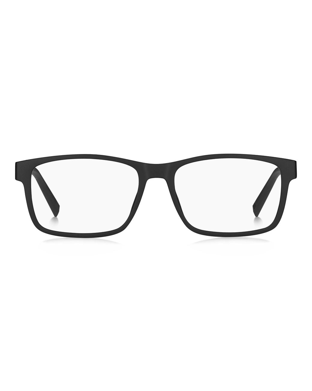 Tommy Hilfiger Black Th 2091 Fll Optical Frames Bio Polyamide Squared for men
