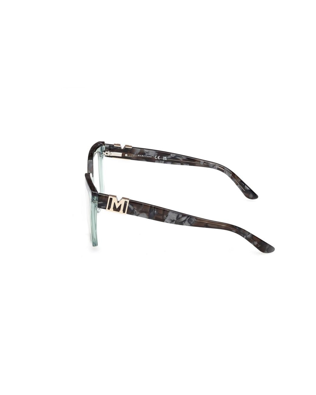 Guess Black Gm50032 095 Optical Frames Acetate Squared Normal