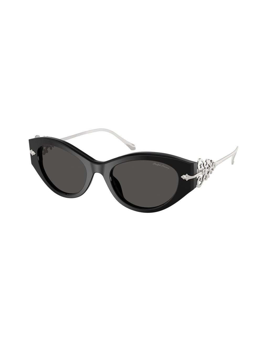 Ralph Lauren Black Rl8227U 500187 Sunglasses Acetate Cat Eye Normal