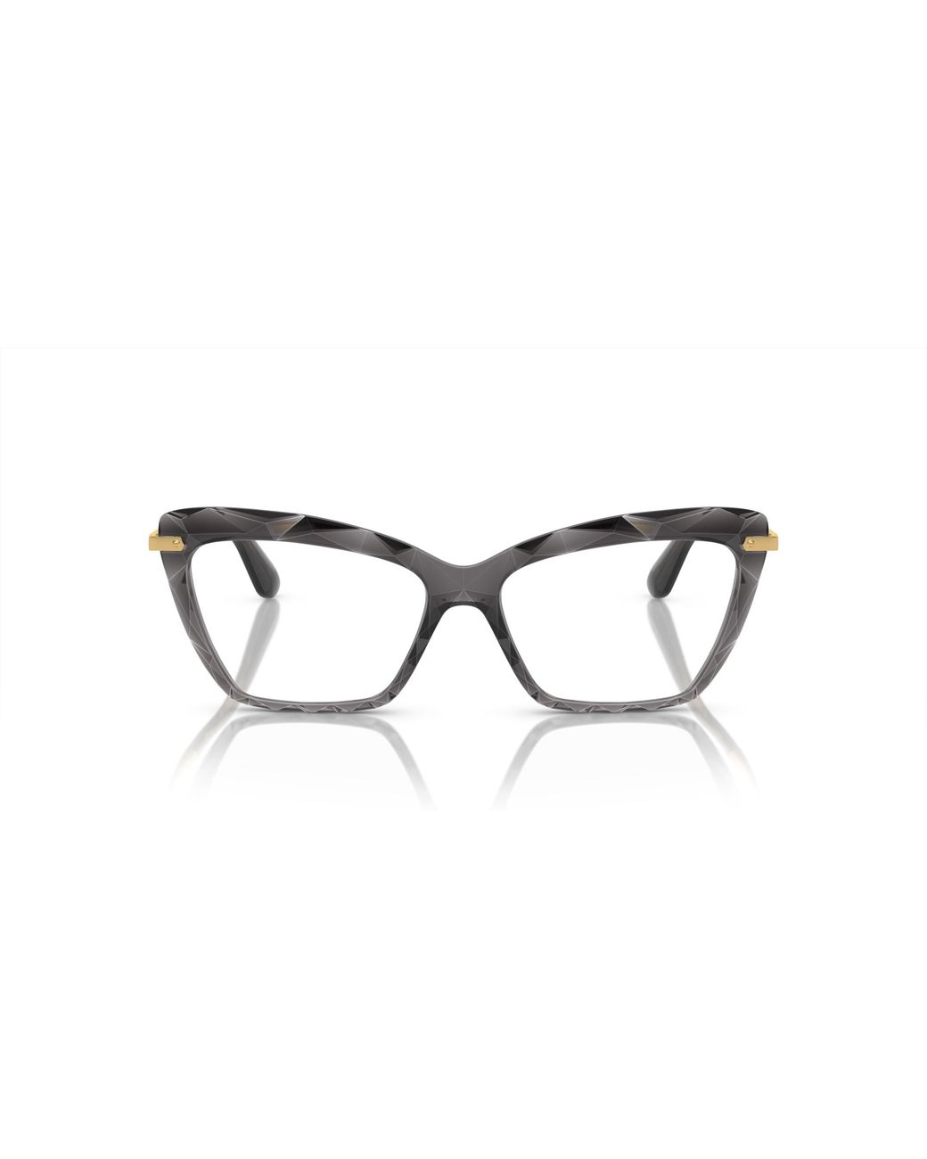 Dolce & Gabbana Black Dg5025 504 Optical Frames Nylon Cat Eye Normal