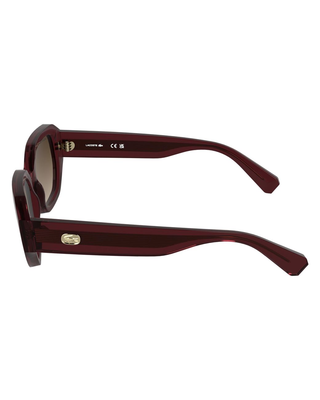 Lacoste Black L6091S 601 Sunglasses Bio-Injected Squared Normal