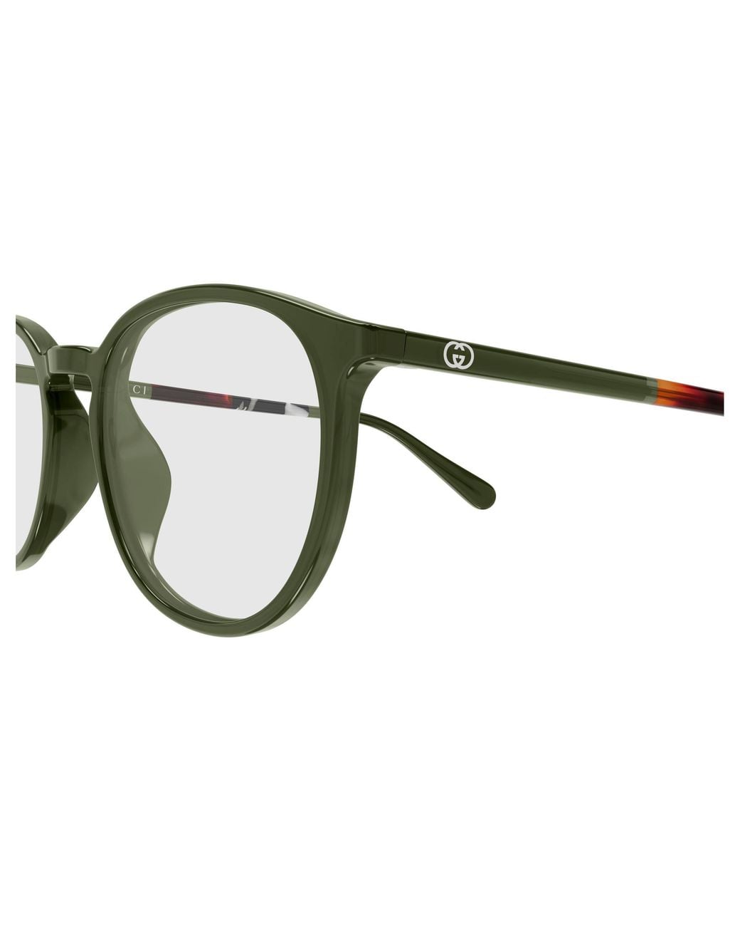 Gucci Black Gg2266Oa 003 Montature Da Vista Acetato Trasparente Rotonda