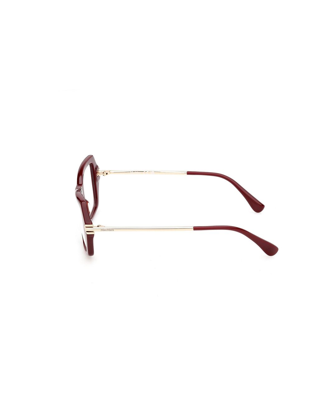 Max Mara Black Mm5255 69 Optical Frames Acetate Squared Normal
