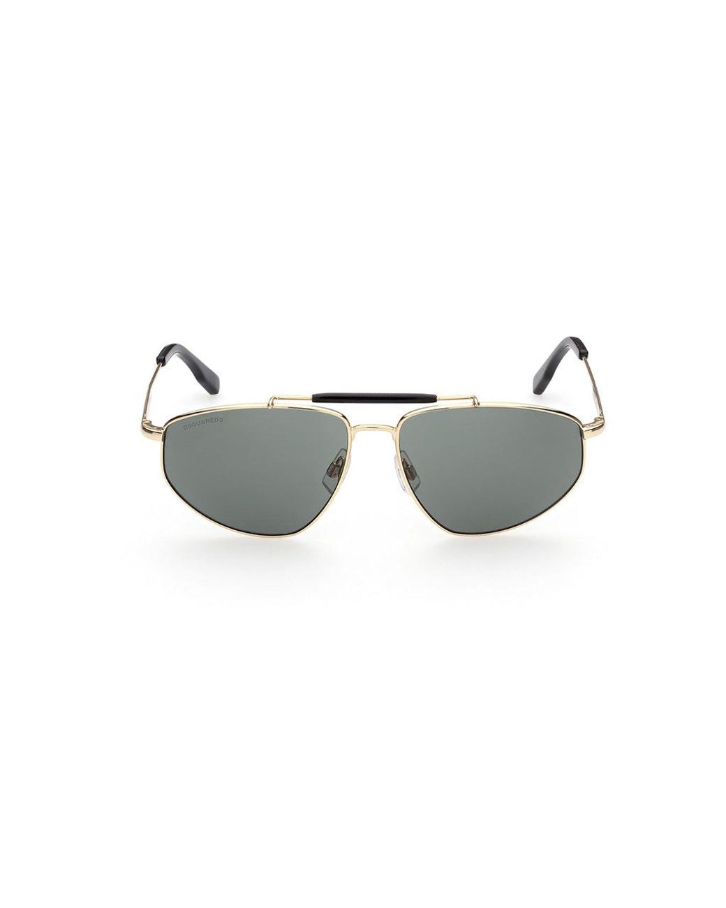 DSquared² Black Dq0354 30N Outlet Sunglasses Metal Geometric Normal for men