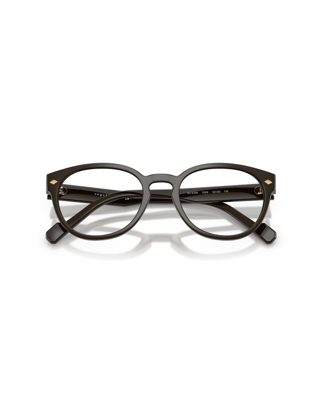 Vogue Eyewear Black Vo5756 3328 Optical Frames Nylon Transparent Pantos Normal for men