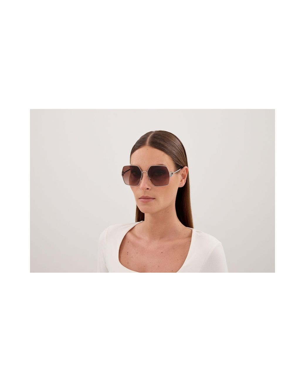 Gucci Black Gg2163S 003 Sunglasses Metal Squared
