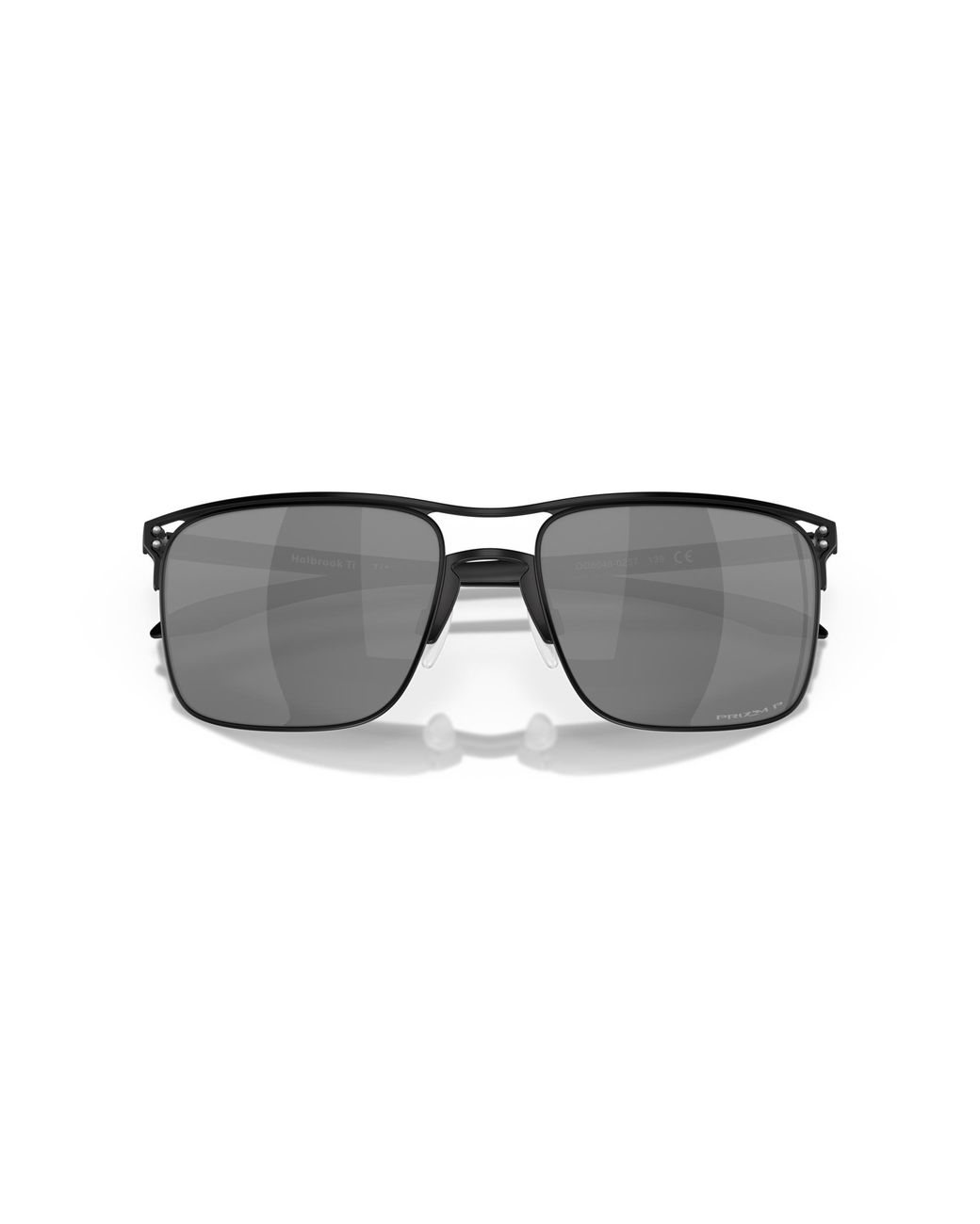 Oakley Black Oo6048 Holbrook Ti 604802 Sunglasses Titanium Squared Polarized Prizm for men