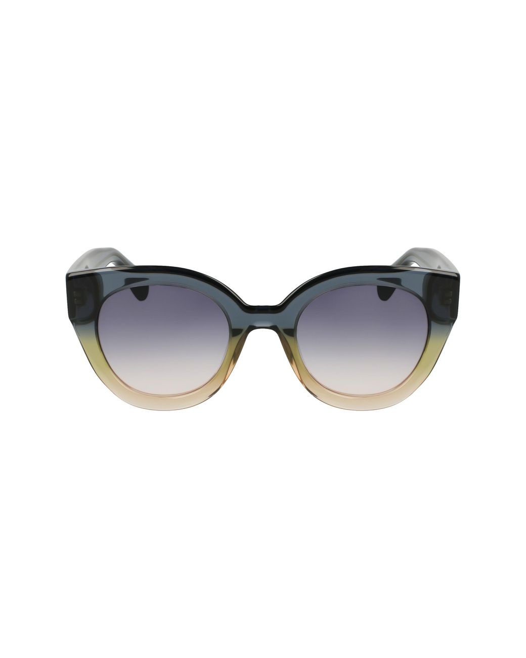 Longchamp Black Lo750S 434 Sunglasses Acetate Round Normal