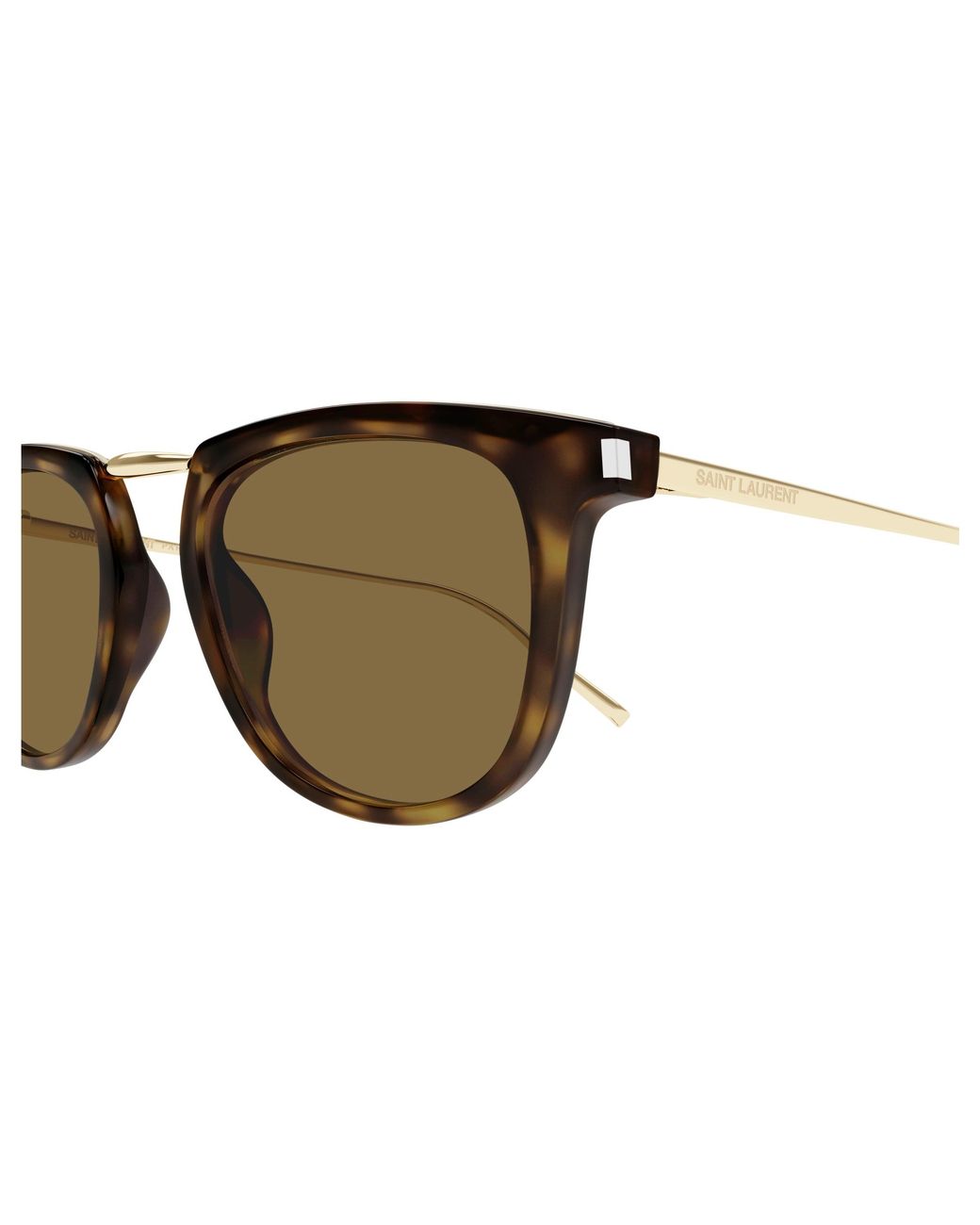 Saint Laurent Black Sl 753 006 Sunglasses Acetate Round