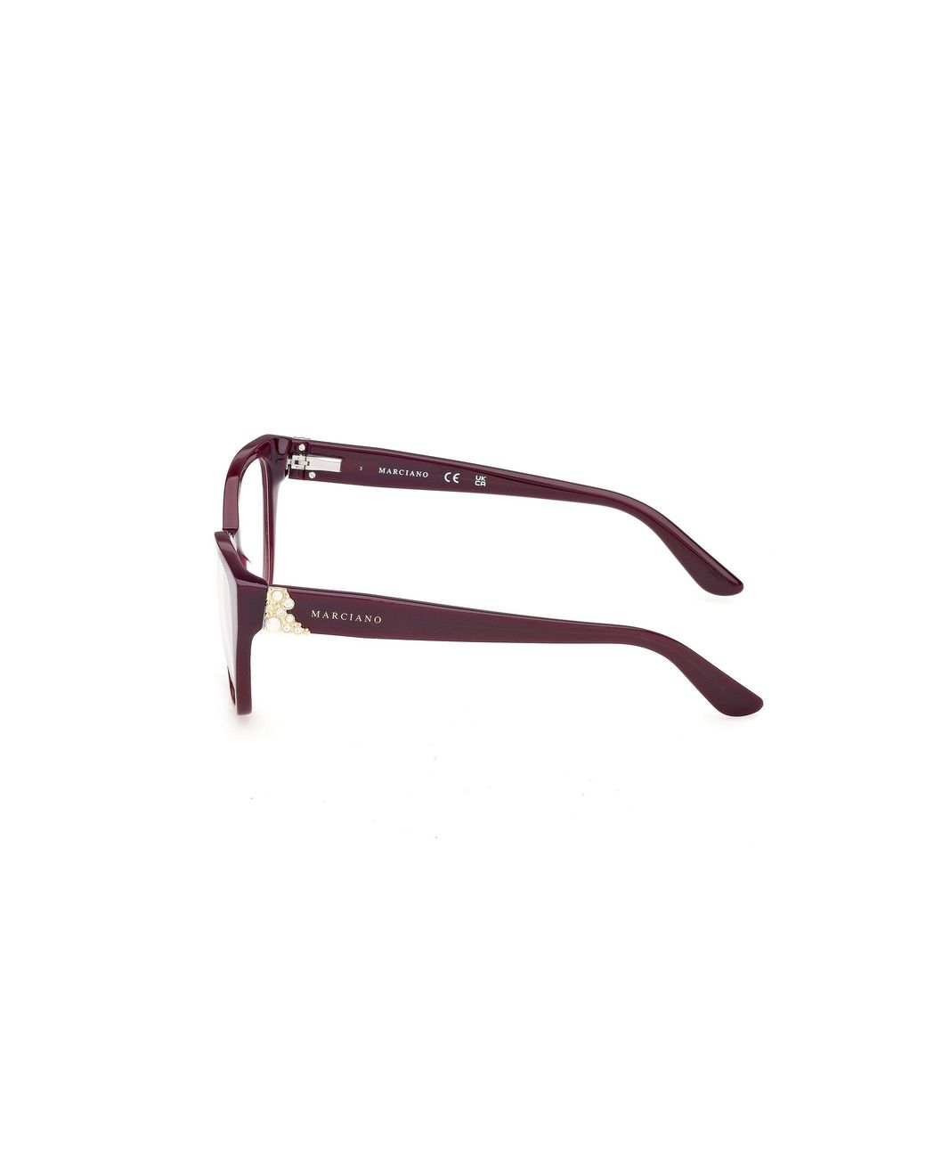 Guess Black Gm50063 71 Optical Frames Acetate Cat Eye Normal