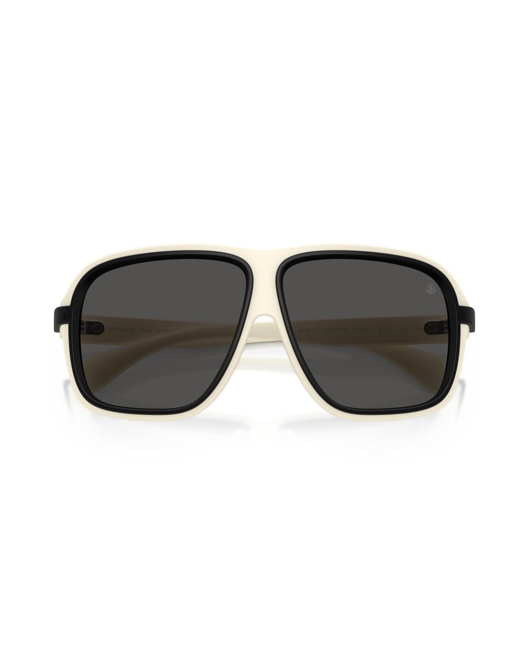 Moncler Black Me8011U Twotone 500287 Sunglasses Injected Squared Normal