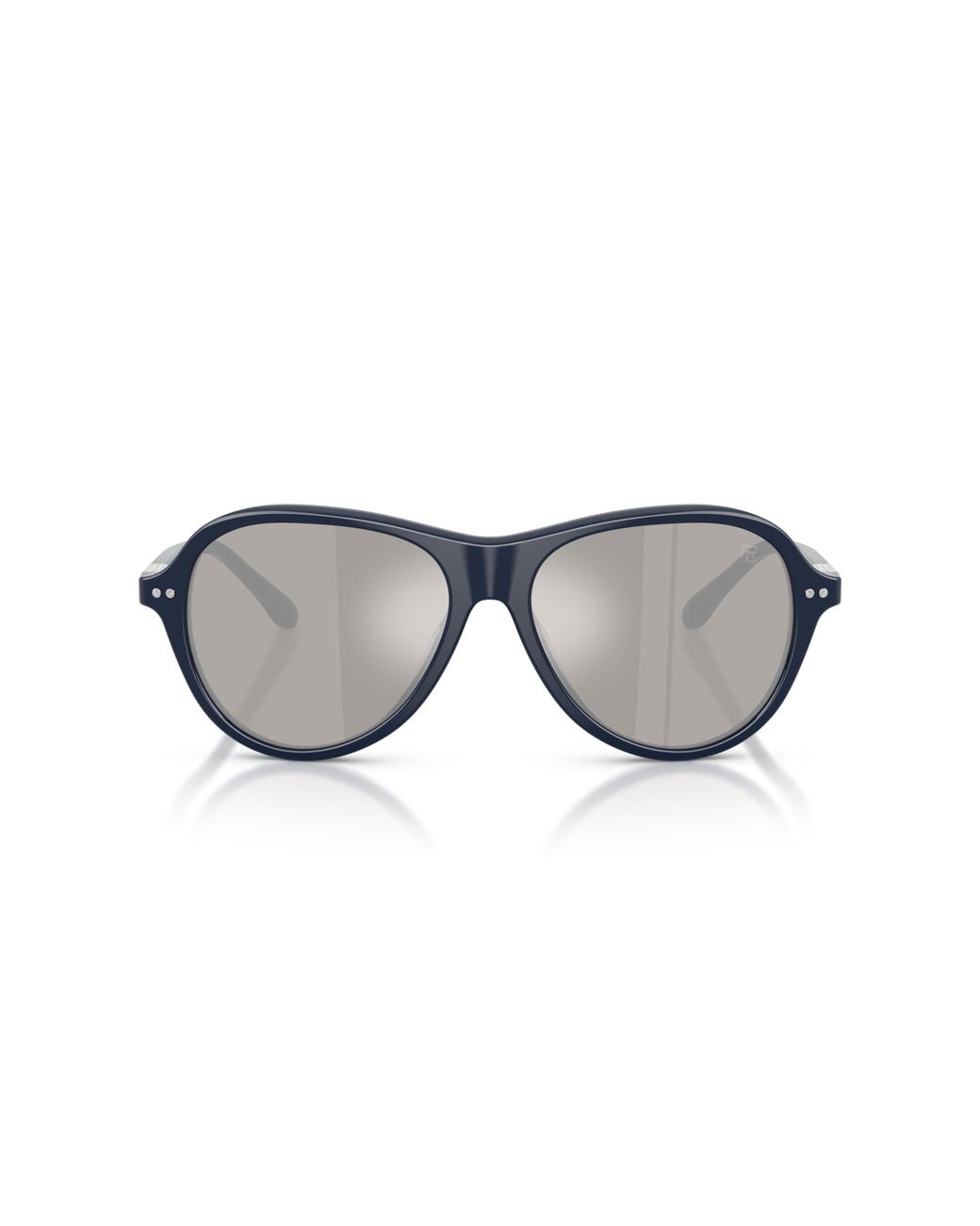 Ralph Lauren Black Rl8247U 55866G Sunglasses Acetate Pilot Mirror for men