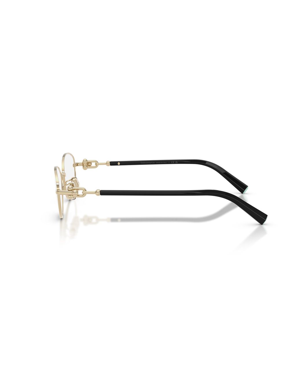 Tiffany & Co Black Tf1176D 6021 Optical Frames Metal Transparent Round Normal