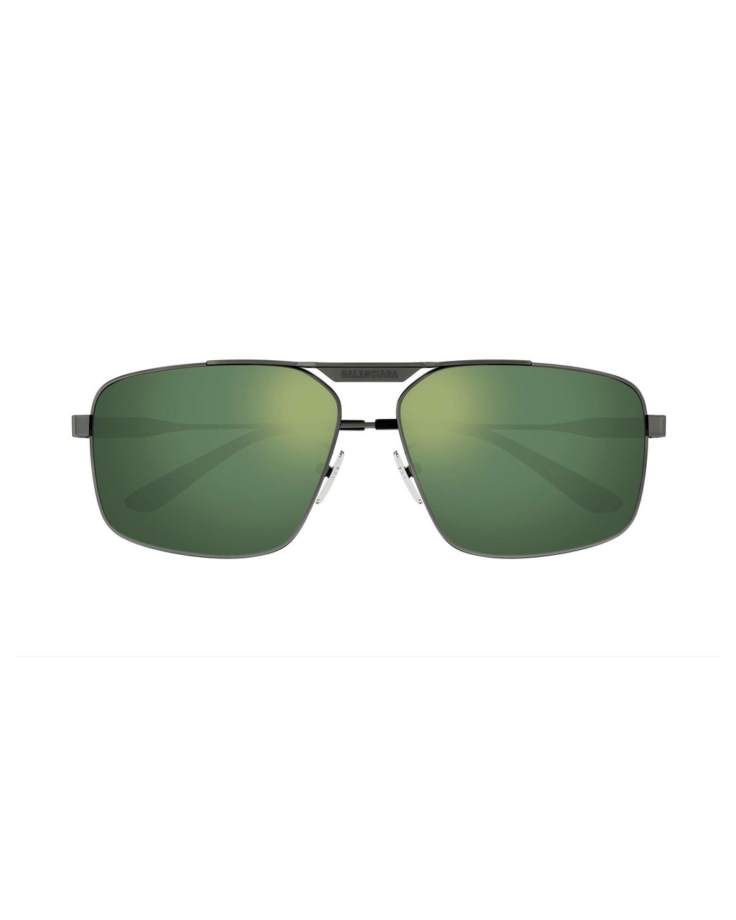 Balenciaga Green Bb0418Sk 003 Sunglasses Acetate Pilot for men