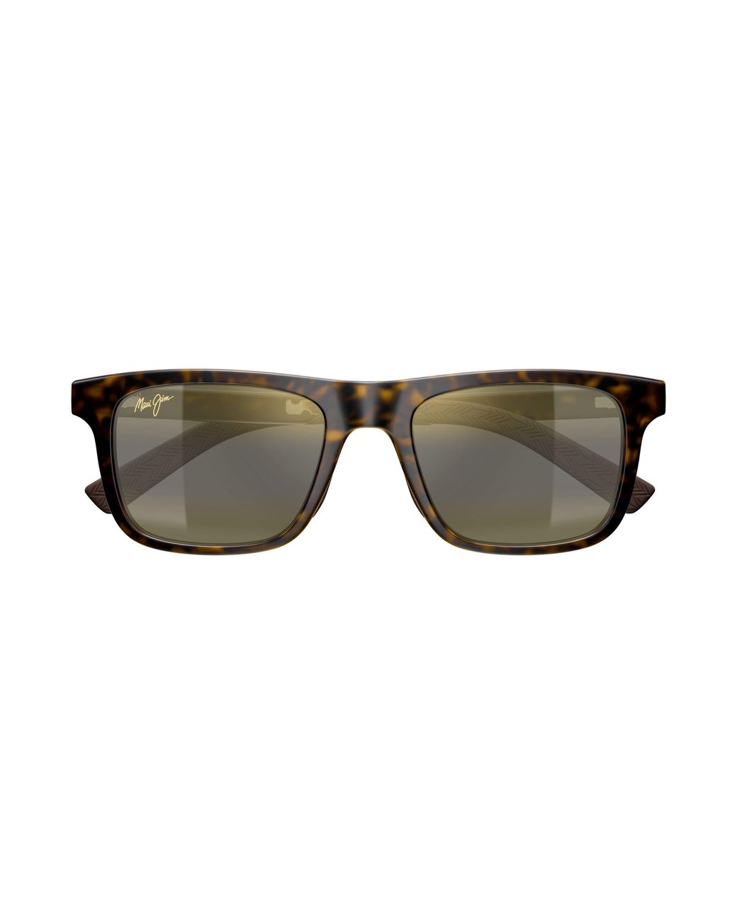 Maui Jim Black Mj0341S 002 Sunglasses Bio-Injected Bronze Squared for men