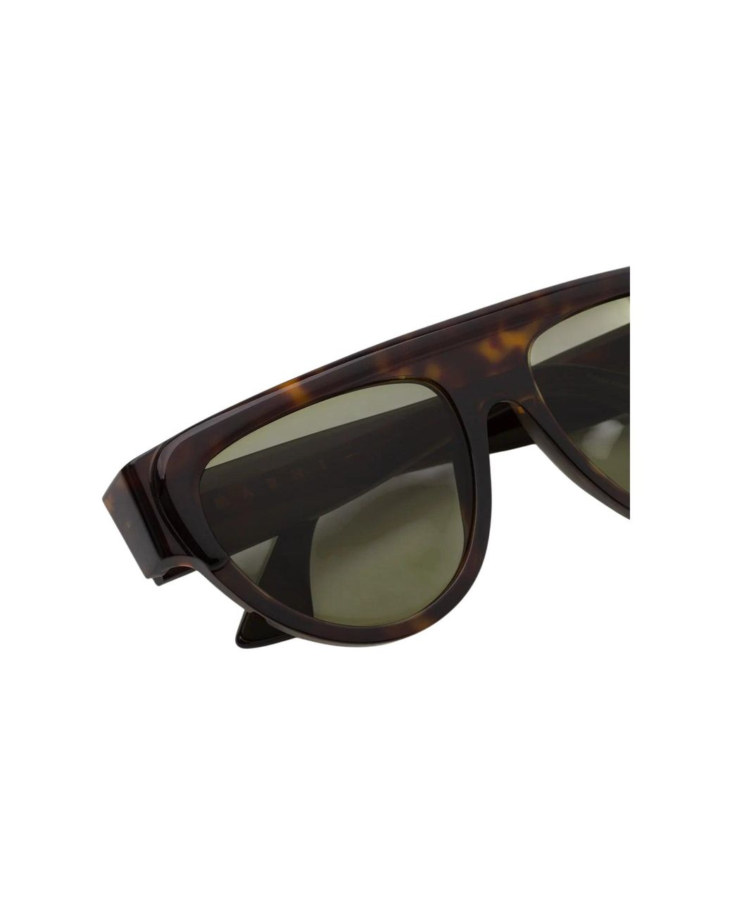 Marni Black Eml Ziruna Dark Sunglasses Acetate Pilot Normal