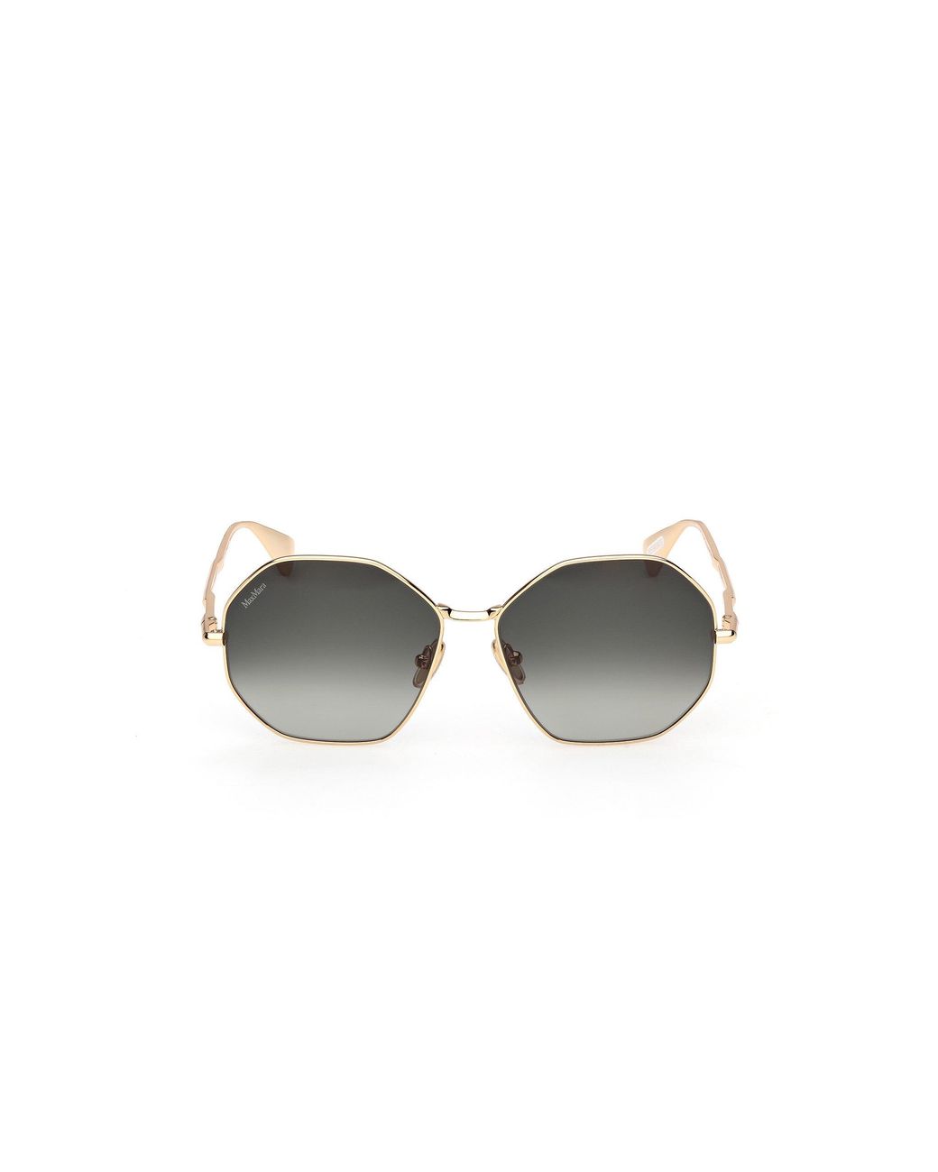 Max Mara Black Mm0168 Miller 30P Sunglasses Metal Geometric Normal