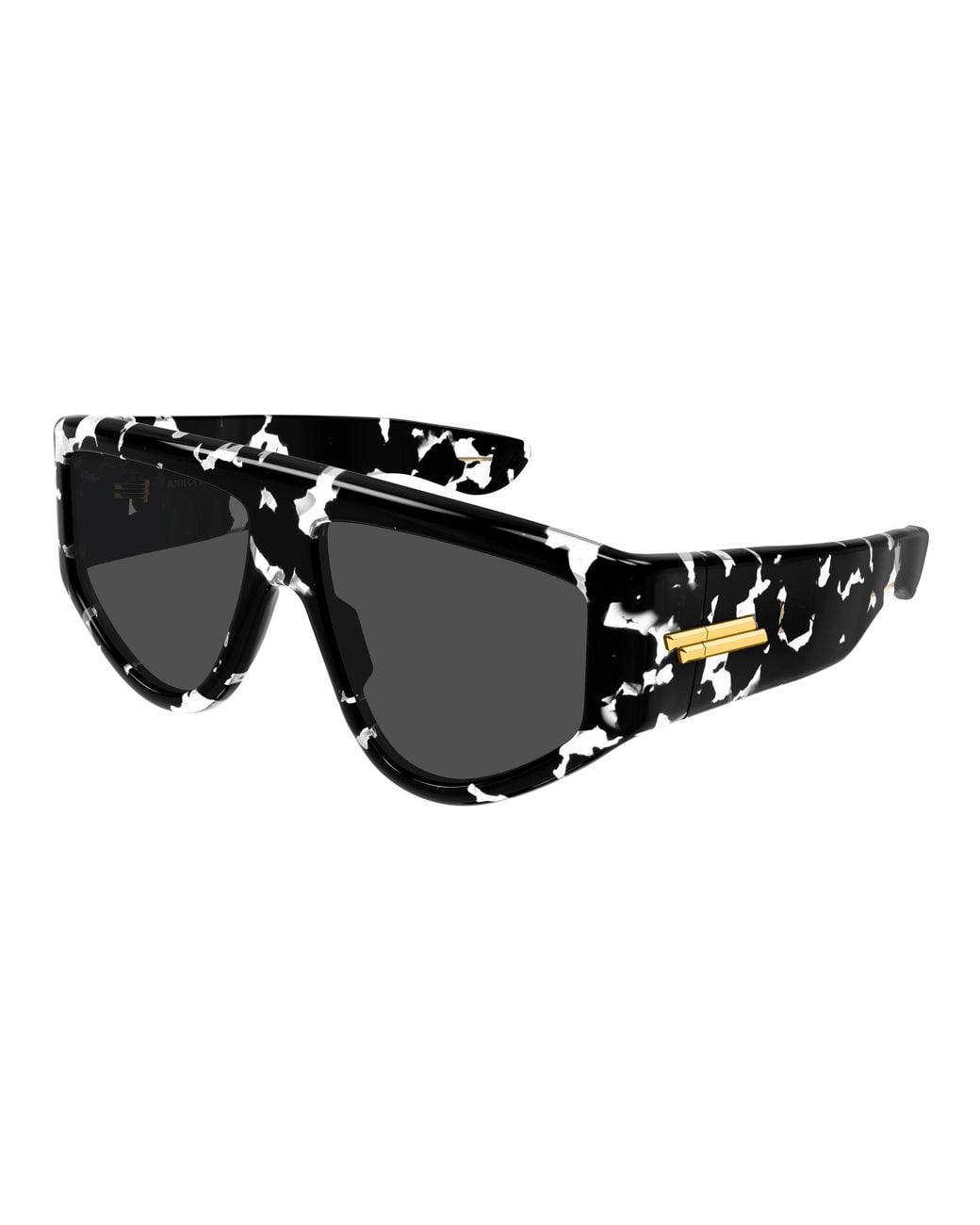 Bottega Veneta Black Bv1492S 004 Sunglasses Acetate Wraparound