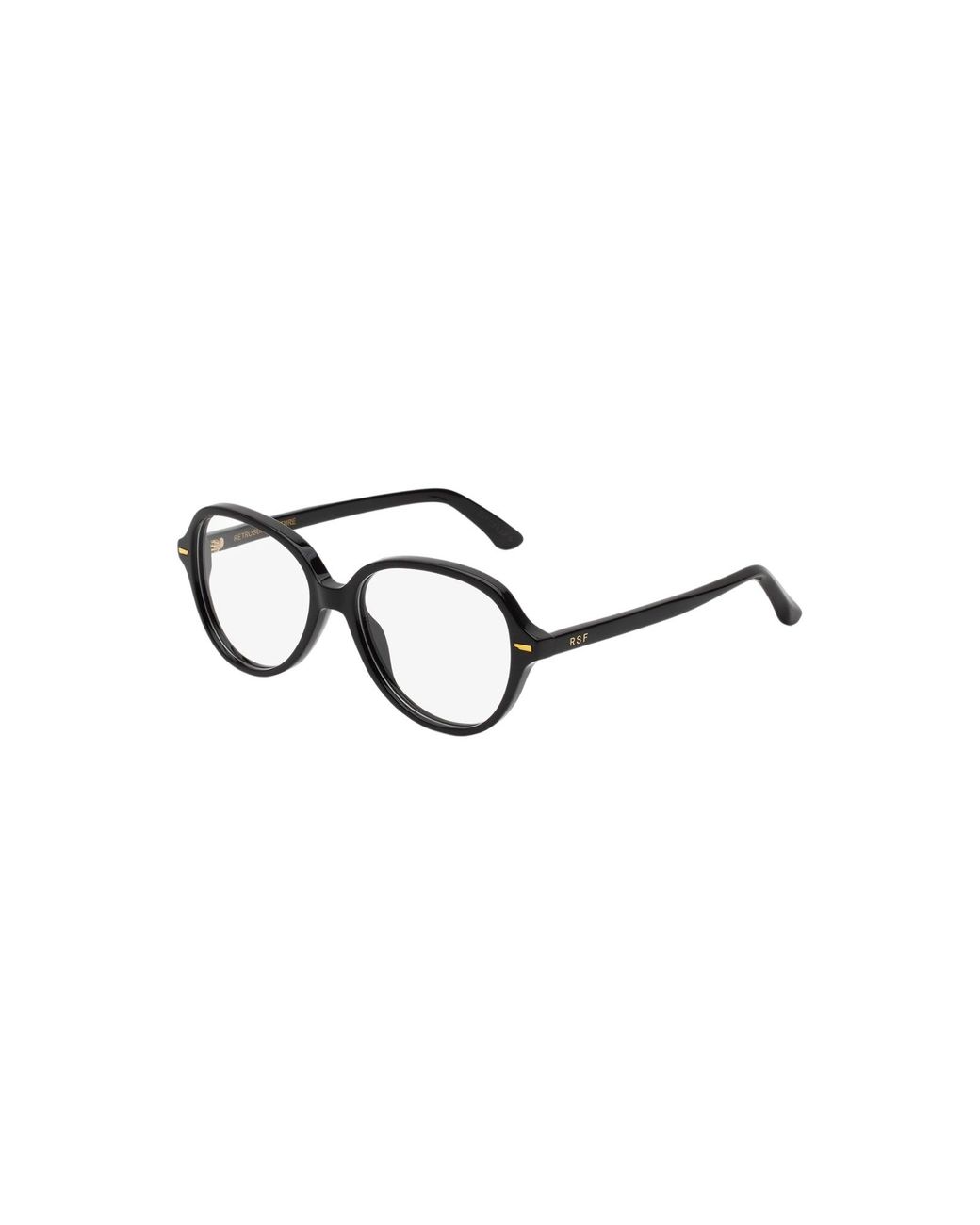 Retrosuperfuture Black Sxn Numero 154 Optical Frames Acetate Butterfly